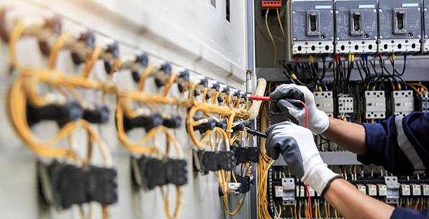 Professional Electrician technician working in South Barre, VT